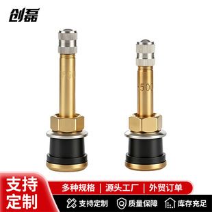 گلویی لاستیک TR500/502 برای کامیون و تریلی، سوپاپ باد لاستیک مسی خالص