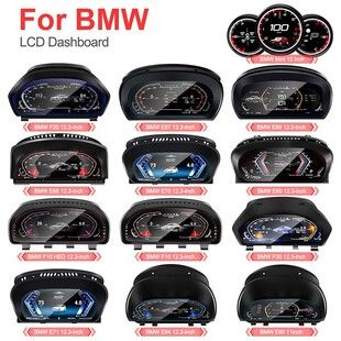 مخصوص BMW سری 1 تا 7 و X1 تا X6 GT، نمایشگر دیجیتال با HUD و 4 تم، پرفروش