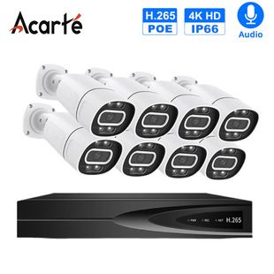 دوربین مداربسته 4K 8 مگاپیکسلی 8 کانال POE