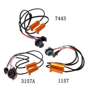 LED مقاومت دیکودر چراغ ترمز خودرو 3157A/1157/7443