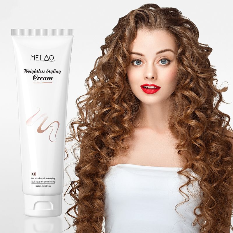 کرم حالت دهنده MELAO 148 میلی لیتر کرم حالت دهنده مرطوب کننده کرم فر مو الاستیک مو کرکی الاستین کرل پس از حالت دهنده