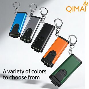 چراغ‌قوه مینی کیچین COB فوق‌باریک USB شارژی