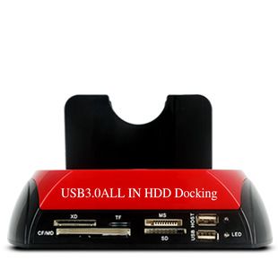 داک هارد USB 3.0 با پشتیبانی از IDE و SATA و کارتخوان