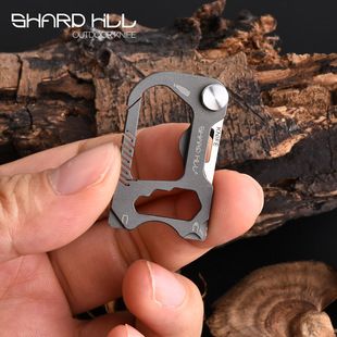 چاقوی تاشو جاکلیدی مینی برای باز کردن بسته و کمپینگ