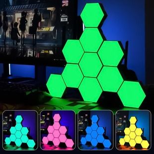 کوانتوم لایت RGB با میکروفون و حالت تنفسی برای اتاق گیمینگ