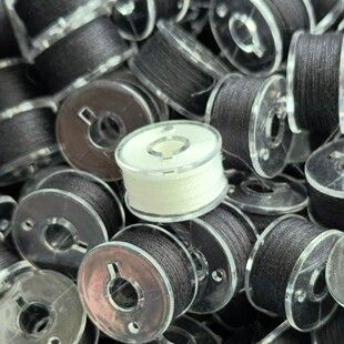 ماسوره پلاستیکی با نخ پلیاستر 402 برای چرخ خیاطی و دوخت دستی