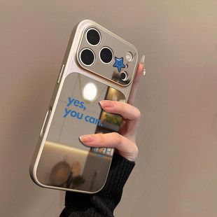 آبی انگلیسی مناسب برای قاب گوشی موبایل iPhone17 16/14pro Apple 13pro mirror 15promax17a تحویل دسته ای مختلط ظرف 48 ساعت