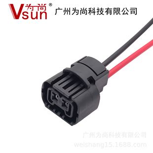 اتصال دهنده چراغ خودرو H16 با سوکت مادگی و سیم، مدل 5202