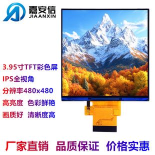 صفحه نمایش TFT 3.95 اینچی رزولوشن 480x480 IPS تمام زاویه دید