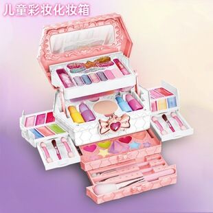 ست آرایش و لاک ناخن کودک دخترانه جعبه‌ای