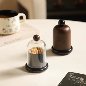 سبک کلاسیک، قوطی خلالدندان جدید با ظاهری شیک، مناسب برای پذیرایی، نگهداری نخدندان و پنبه