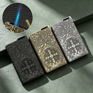 فندک بادی کنستانتین با حکاکی برجسته فلزی YJ027-5