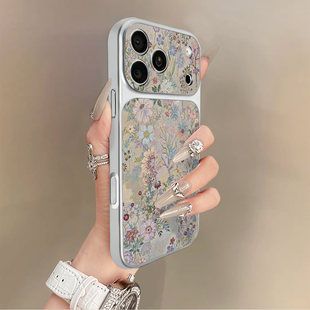 گل در سراسر زمین مناسب برای قاب گوشی موبایل iPhone17promax Apple 16pro15pro16 پوست بره یخ زده دسته ای مخلوط ظرف 48 ساعت ارسال می شود