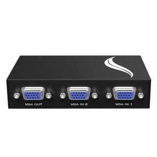 مبدل VGA دو ورودی به یک خروجی برای پروژکتور و مانیتور