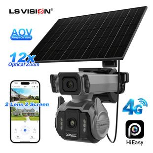 دوربین خورشیدی AOV با سیم‌کارت و هوش مصنوعی