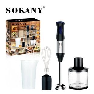 مخلوط کن 4 در 1 با سرعت قابل تنظیم 5 سرعته چوب آشپزی 4 در 1 مکمل غذای کودک تخم مرغ کوب دستی چرخ گوشت دسته ای مخلوط
