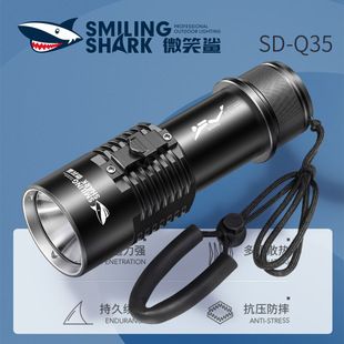 چراغ قوه غواصی و ضدآب IPX8 با نور LED و بدنه آلومینیومی
