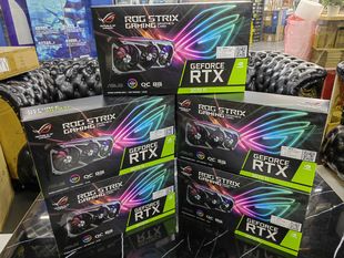 کارت گرافیک RTX 3070، 3080Ti، 3090، 3060Ti و 1660S مخصوص بازی