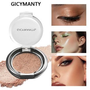 پالت سایه چشم ابریشمی تک‌رنگ GICYMANTY با جلوه شفق قطبی و درخشش رنگ‌متغیر