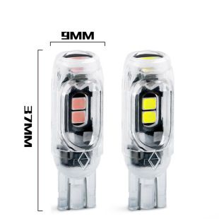 چراغ خودرو T10 2835 3030 5SMD LED فوقروشن 5 وات بدون قطبیت