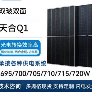پنل خورشیدی Trina Solar 720 وات دوطرفه N-TYPE