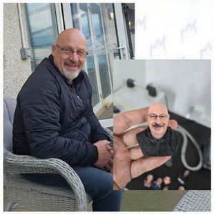 پرینت سهبعدی تمامرنگ نیمتنه و سرشانه یادبود عزیزان، مجسمه واقعگرایانه از روی عکس