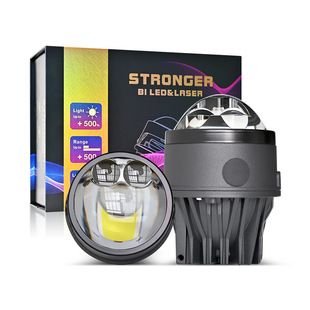 چراغ مه‌شکن LED خودرو ۳ اینچ دو لنز ۸۵ وات ضدآب