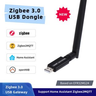 EFR32MG24 زیگبی گیت‌وی دانگل پشتیبانی از ZHA و 2MQTT