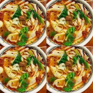 【یک جعبه بخر، یک جعبه هدیه بگیر】نودل تختی اصل آنهویی تایهه، بستهبندی کاسهای، غذای فوری خوابگاهی، نودل پهن غیرسرخشده، رشته فرنگی فوری