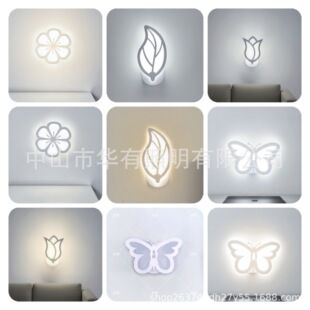 چراغ دیواری LED اکریلیک مدرن برای اتاق خواب و نشیمن