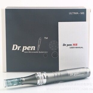 ابزار میکروسوزن برقی قلم سیاه کوچک Dr.pen M8 برای رشد مو، رفع آکنه، ابزار معرفی نانو کریستال مزودرم، تحویل دسته ای ترکیبی در عرض 48 ساعت