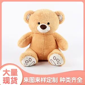 عروسک خرس عروسکی قابل سفارش با طرح دلخواه برای هدیه و جشن