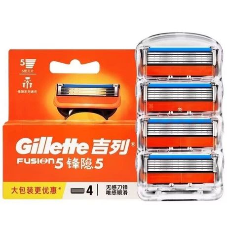 تیغ یدکی جیلت فیوژن 5 تیغه اصل