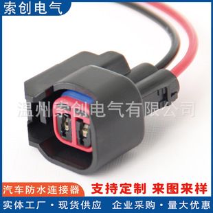 سوکت انژکتور شورلت EV6 با کانکتور قرمز مدل DJ7029F-1.5-21