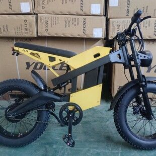 دوچرخه برقی کوهستان با لاستیک پهن ۲۰×۴ اینچ مدل V8T2520