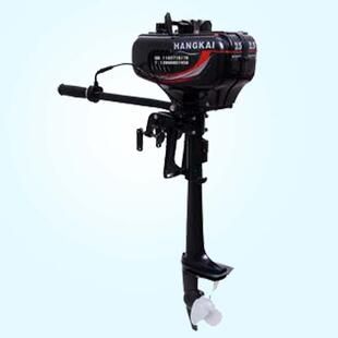 پروانه موتور قایق قایق کوچک موتور بیرونی Hangkai 3.5HP موتور قایق بیرونی ملخ دریایی موتور قایق دریایی مخلوط تحویل دسته ای ظرف 48 ساعت