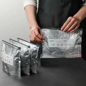 کیسه فریزر آلومینیومی مخصوص نگهداری مواد غذایی