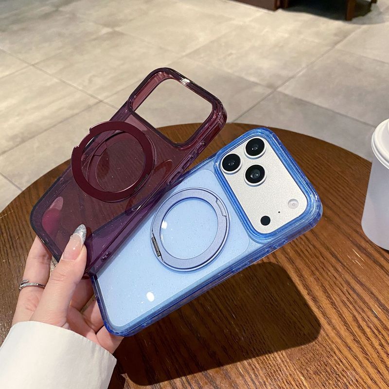 مناسب برای پایه 360 چرخشی مغناطیسی IPhone18promax قاب گوشی موبایل Apple 18pro محافظ گوشی موبایل آسمان براق ستاره ای...حجم فروش TOP10%