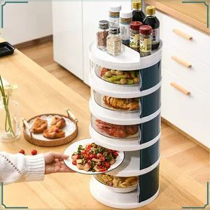 محافظ غذای چندلایه با قابلیت نگهداری دما، مناسب میز آشپزخانه و جلوگیری از ورود حشرات و گرد و غبار