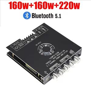 برد تقویت‌کننده دیجیتال بلوتوث 2.1 ZK-HT21 با کنترل بیس