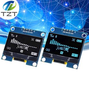 ماژول نمایشگر OLED 1.3 اینچ 12864 با رابط I2C آبی و سفید