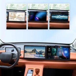 نمایشگر سرگرمی سرنشین جلو خودرو با Apple CarPlay بی‌سیم