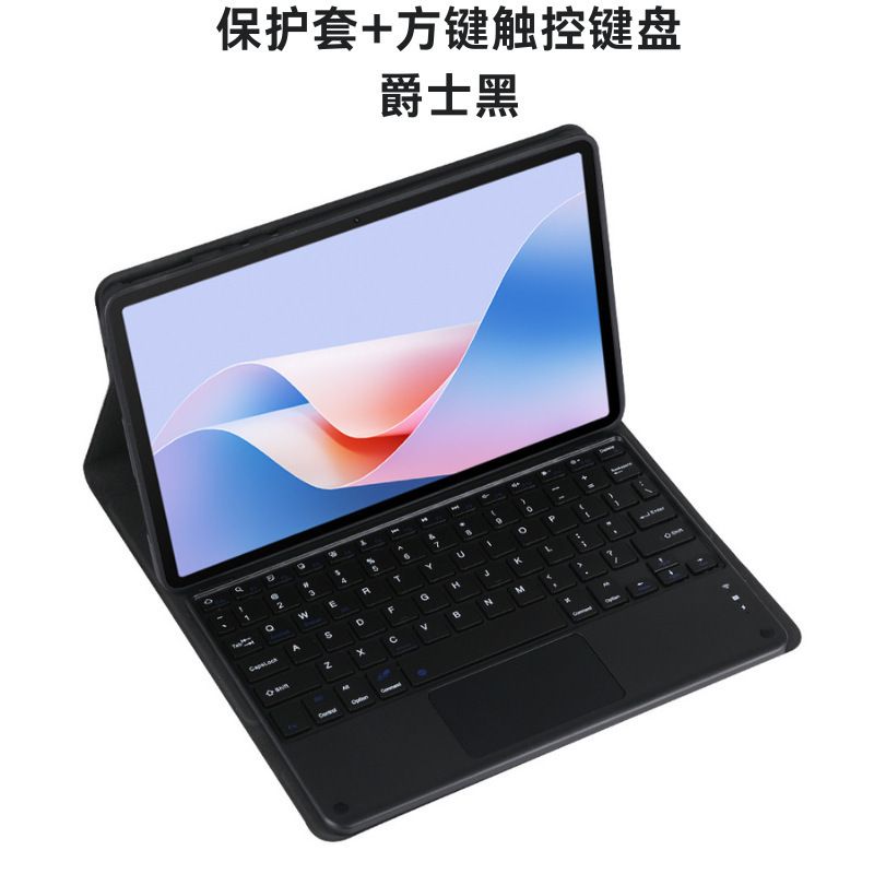 مناسب برای صفحه کلید 0PPO Pad SE 11linch 2025 با نور پس زمینه لمسی صفحه کلید 11.6 اینچی پوشش محافظ صفحه کلید بلوتوث صفحه کلید بی سیم بلوتوث