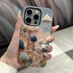 دنیای افسانه مناسب برای Apple 17promax کارتونی زیبای iPhone16pro لنز همه شامل 15 مدل جدید 1 فروشگاه ما رتبه اول