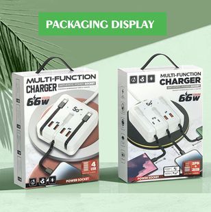 شارژر چند پورت جدید با کابل یک به سه 3.1 آمپر، خروجی دو پد و تایپ سی، مناسب اندروید و اپل، ارسال 48 ساعته