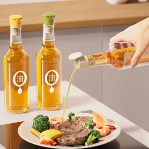درب بطری روغن با نوک ضدچکه - درپوش سیلیکونی روغن زیتون و بطری چاشنی