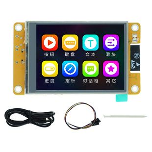 برد توسعه ESP32 با وای‌فای و بلوتوث و نمایشگر TFT لمسی 2.4/2.8/3.5 اینچ