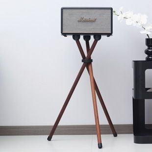 پایه چوبی اسپیکر مارشال مدل اکتن/استنمور/ووبرن، گردو، آماده ارسال
