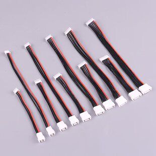 کابل افزایشی بالانس باتری لیتیومی هواپیمای مدل 2S تا 6S با سیلیکون 22AWG