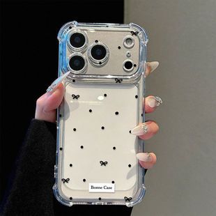 پاپیون نقطه ای مناسب برای قاب گوشی موبایل اپل 17 iphone16promax cartoon 15plus14 all inclusive cartoon مختلط تحویل در 48 ساعت